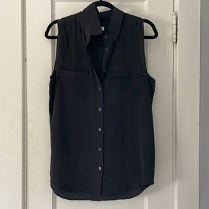 M Equipment Black Sleeveless Top